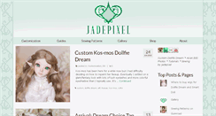 Desktop Screenshot of jadepixeldoll.com